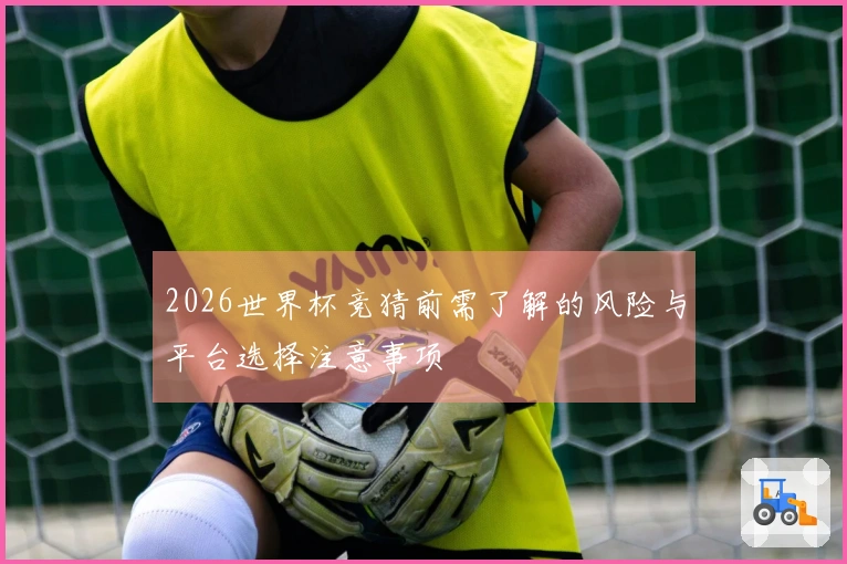 2026世界杯竞猜前需了解的风险与平台选择注意事项